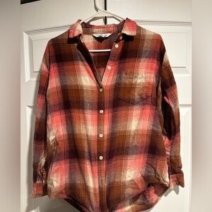 Plaid The Boyfriend Shirt